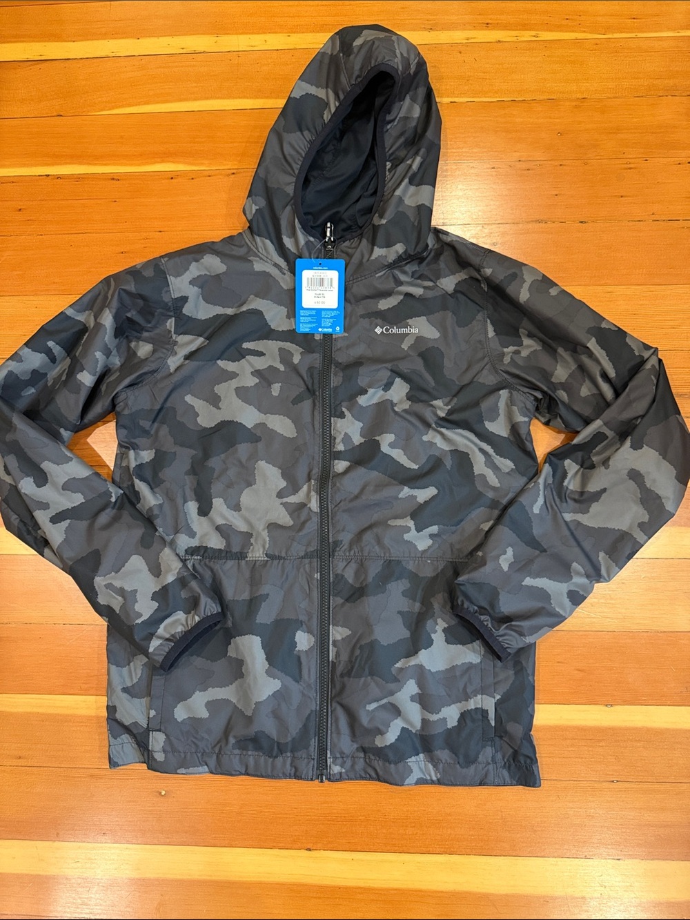 New! Columbia Pixel Grabber reversible jacket